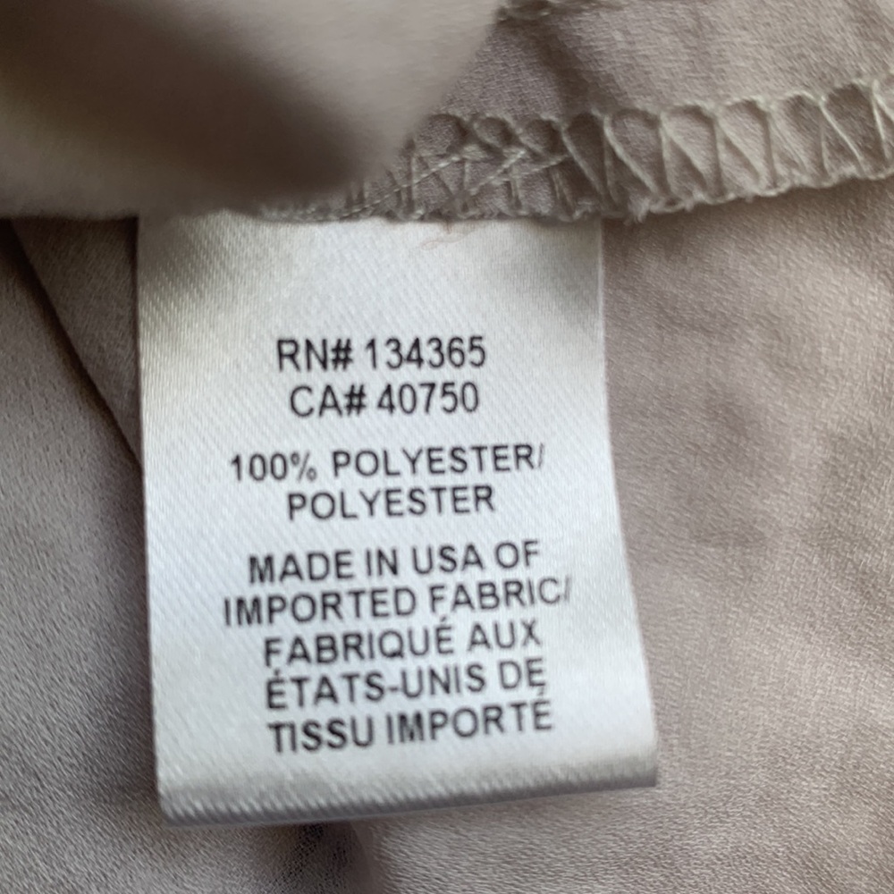 Marla Wynne Lagenlook Asymmetrical Sleeveless Top Light Grey Off White Small - Picture 10 of 11